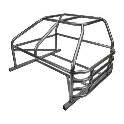 Roll Cage, 4-Point, Weld-On, 1.75 in Diameter, 0.095 in Wall, Steel, Natural, Cavalier, Kit